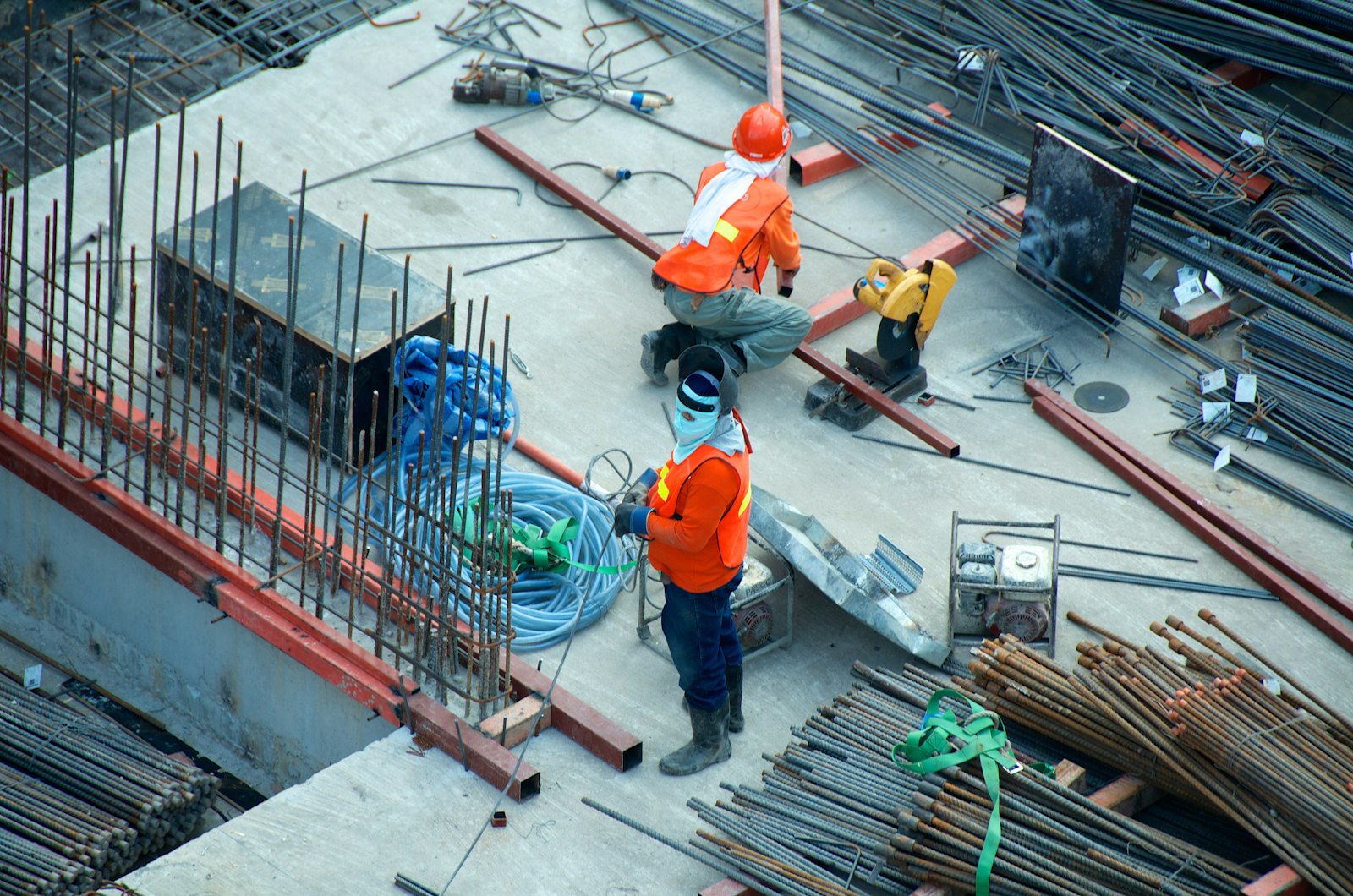 Макет главной страницы сайта LPR Construction